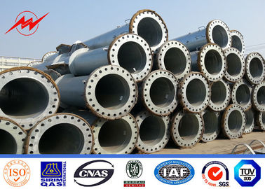 Linea di trasmissione conica galvanizzata alta tensione di distribuzione di Palo torri