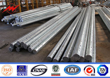 altezza pratica materiale della trasmissione 45ft 50ft di pali di potere di 27.5m 60KN GR65