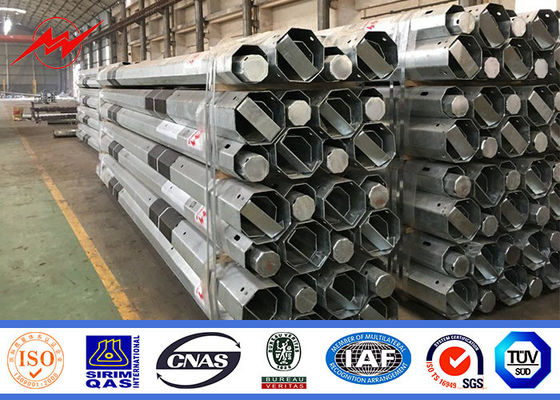 metallo galvanizzato D1.1 Palo di Pali AWS del trasporto di energia dell'Africa della classe 3 di 11M
