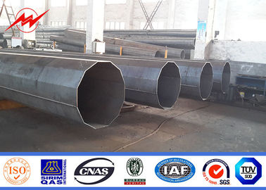 velocità del vento d'acciaio galvanizzata Columniform 160km/Hour 30m/S di 12m Palo