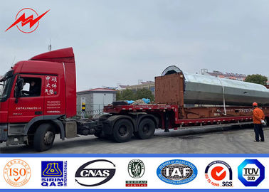 metallo galvanizzato rotondo Palo della immersione calda 132kv di 18m 22m per la linea di trasmissione