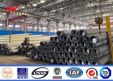 Q235 Q345 Q460 69kv ha galvanizzato Palo d'acciaio, elettrodotto Palo