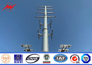 20-120ft Palo d'acciaio galvanizzato sepoltura per distribuzione e la trasmissione