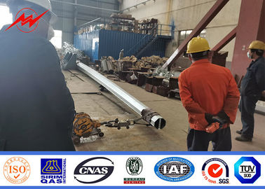 Metallo d'acciaio Palo elettrico della trasmissione 15m 550 Dan 650 Dan spessore 5mm/di 4mm