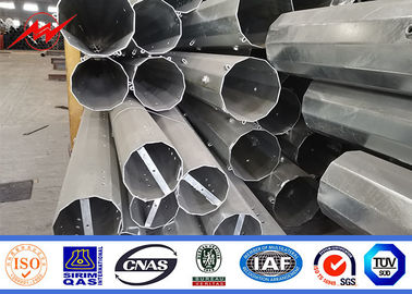 Metallo d'acciaio Palo elettrico della trasmissione 15m 550 Dan 650 Dan spessore 5mm/di 4mm