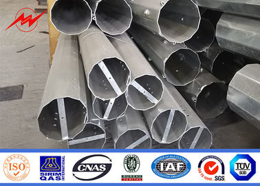 Metallo d'acciaio Palo elettrico della trasmissione 15m 550 Dan 650 Dan spessore 5mm/di 4mm