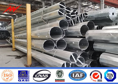 immersione calda spessa d'acciaio tubolare 127-248mm di 35FT Pali 2,75/3mm galvanizzata