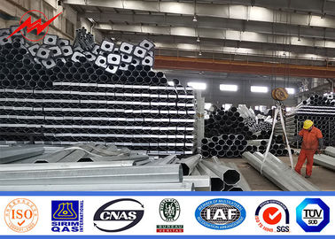 immersione calda spessa d'acciaio tubolare 127-248mm di 35FT Pali 2,75/3mm galvanizzata
