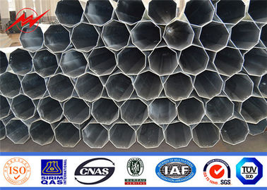 Immersione calda galvanizzata 25 Ft conici palo pratico per la trasmissione di corrente elettrica