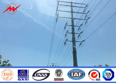 linea gi d'acciaio Palo ottagonale di 70FT 90FT Transimission di palo di potere con bitume