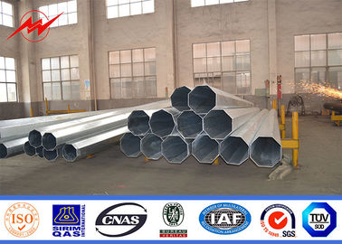 IP65 Palo d'acciaio galvanizzato tubolare per la linea di trasmissione elettrica 69kv
