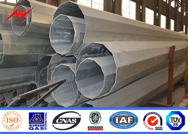 linea d'acciaio galvanizzata elettrica Palo di distribuzione di palo di potere di 100ft