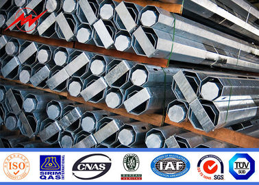 linea d'acciaio galvanizzata elettrica Palo di distribuzione di palo di potere di 100ft