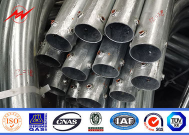 acciaio Palo dell'iluminazione pubblica della flangia 2.75mm di 6m