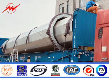 trasporto di energia galvanizzato 30m del metallo 10MM Pali