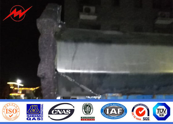 trasporto di energia galvanizzato 30m del metallo 10MM Pali