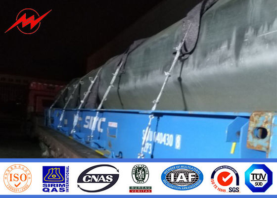 trasporto di energia galvanizzato 30m del metallo 10MM Pali