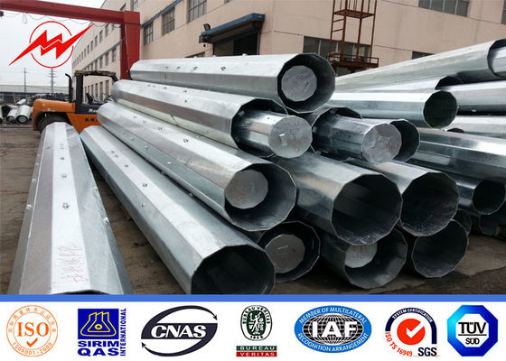 Pollo elettrico di acciaio ottagonale galvanizzato 35ft 12m BV