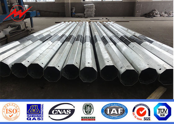 la immersione calda 500kg di 40ft ha galvanizzato l'acciaio tubolare Palo