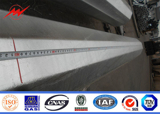 la immersione calda 500kg di 40ft ha galvanizzato l'acciaio tubolare Palo