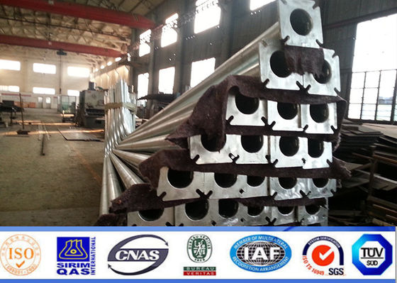 galvanizzazione della immersione calda di pali di iluminazione pubblica del certificato Q235 di iso 10m