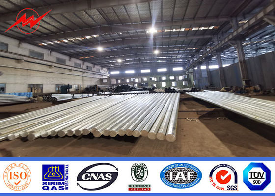 69KV Q345 NEA Standard Galvanized Steel Power Palo