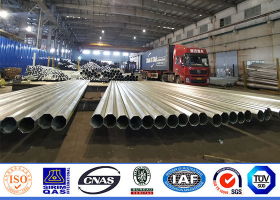 Linea 9m Palo d'acciaio tubolare 5.5mm di distribuzione con FRP