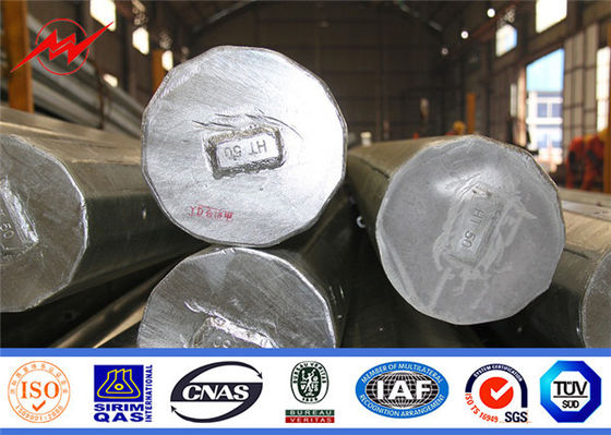 69KV Q345 NEA Standard Galvanised Electrical Power Palo