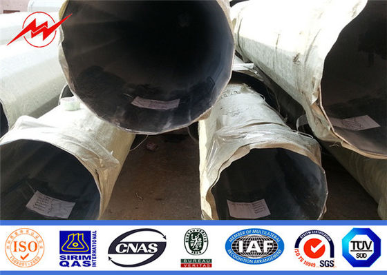 La immersione calda ha galvanizzato l'acciaio elettrico ottagonale pali pratico 12m - 20m