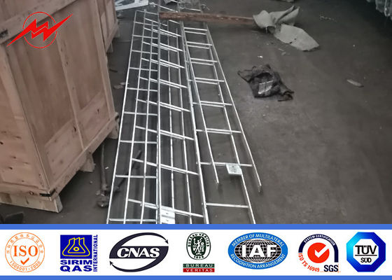9 trattamento di superficie di galvanizzazione del tester 13.4kn Palo tubolare per la linea elettrica
