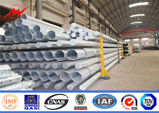 25ft 30ft 35ft Palo tubolare 40ft per industria elettrica