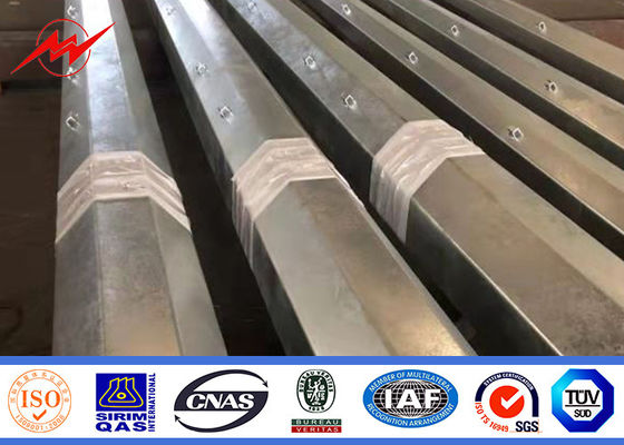 distribuzione galvanizzata tradizionale pratica di pali dell'acciaio di 69kv 60ft 65ft 70ft