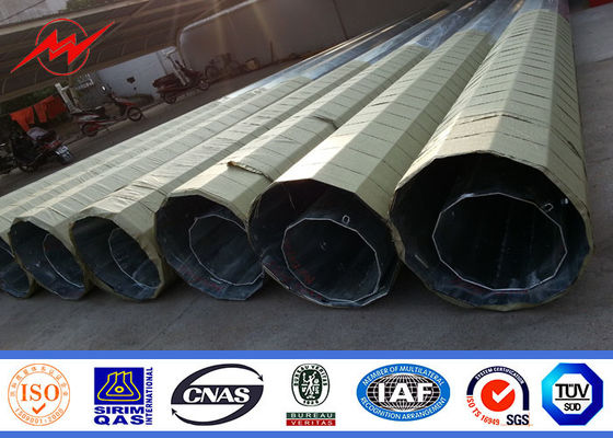 Forza ottagonale 355mpa di 11.8m 4000 Dan Electrical Power Pole Yiled