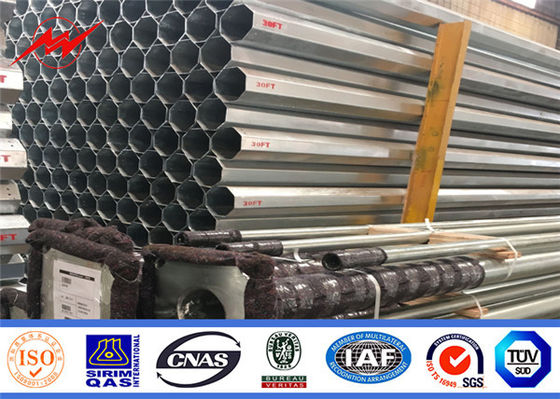Forza ottagonale 355mpa di 11.8m 4000 Dan Electrical Power Pole Yiled