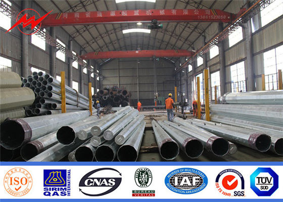 25ft 30ft 35ft Palo tubolare 40ft per industria elettrica