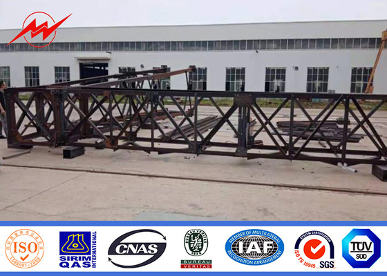 220KV ASTM A123 Supporto per lampione stradale galvanizzato da 10 m