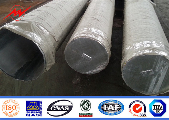 NEA Potenza galvanizzata Polo di acciaio ottagonale 25FT 30FT 35FT 40FT 45FT Filippine elettrico
