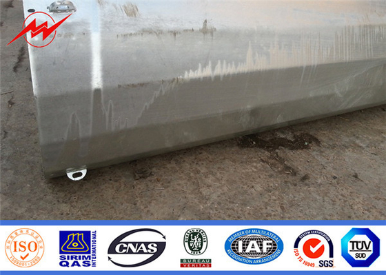 OEM Galvanizzato rotondo di acciaio elettrico palo elettrico rotondo caldo immersione