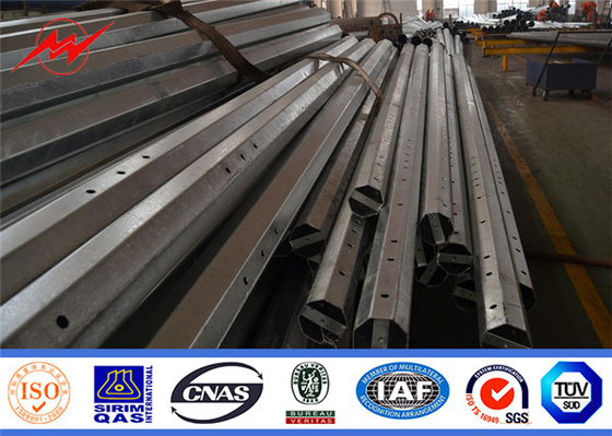 NEA Potenza galvanizzata Polo di acciaio ottagonale 25FT 30FT 35FT 40FT 45FT Filippine elettrico