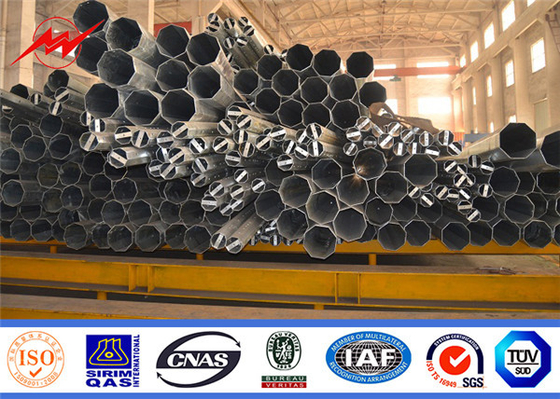 NEA Potenza galvanizzata Polo di acciaio ottagonale 25FT 30FT 35FT 40FT 45FT Filippine elettrico