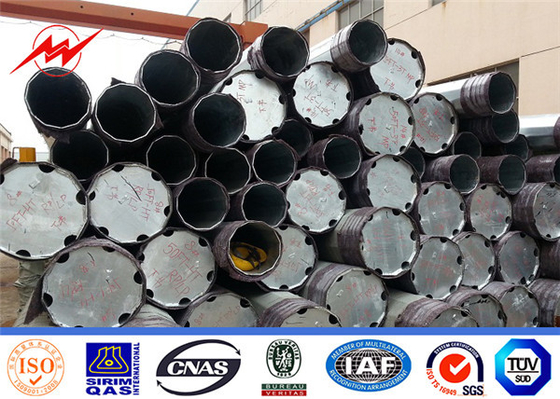 20m 24kn Filippine Acciaio palo elettrico galvanizzato a caldo