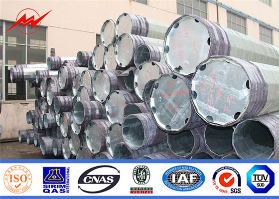 la immersione calda pratica elettrica di 13.8kv 69kv pali ha galvanizzato Nea Standard 30ft