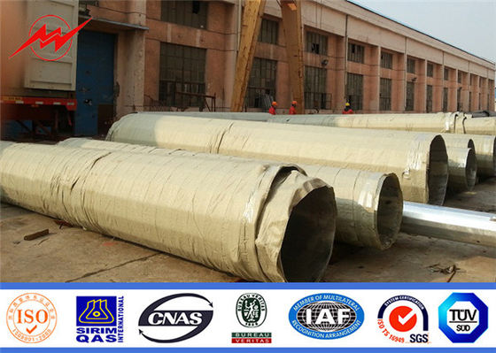 20m 24kn Filippine Acciaio palo elettrico galvanizzato a caldo