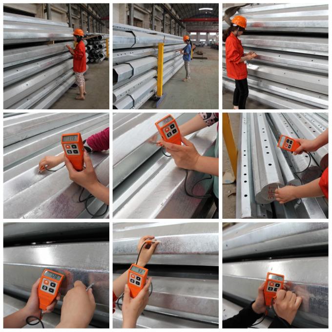 Jiangsu milky way steel poles co.,ltd controllo di qualità 3