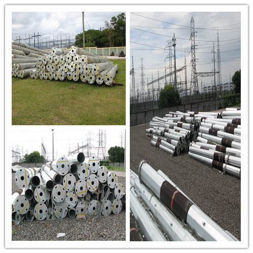 Corrente elettrica Palo/pali tubolari di distribuzione di energia di compagnia d'elettricità 0