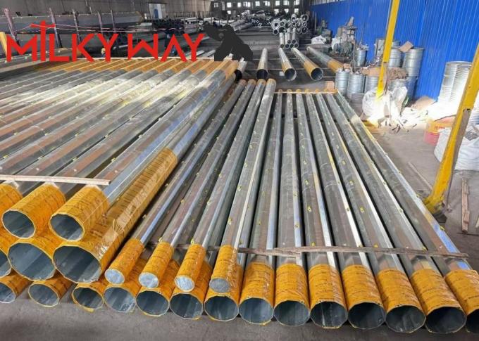 27.5m 32m palo di acciaio galvanizzato La scelta preferita per strutture robuste e resistenti alla corrosione 0