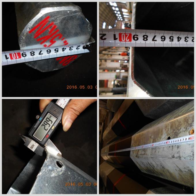 69kv 45ft NGCP standard galvanizzati in acciaio elettrico 2